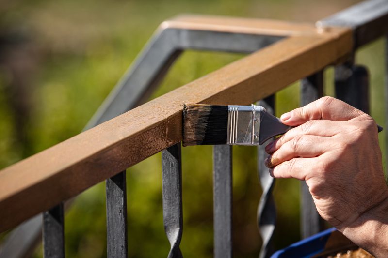 Stair Rails Painting Service